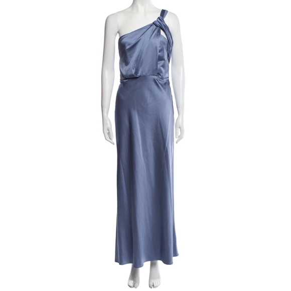 Satin long dress - Picture 1 of 4